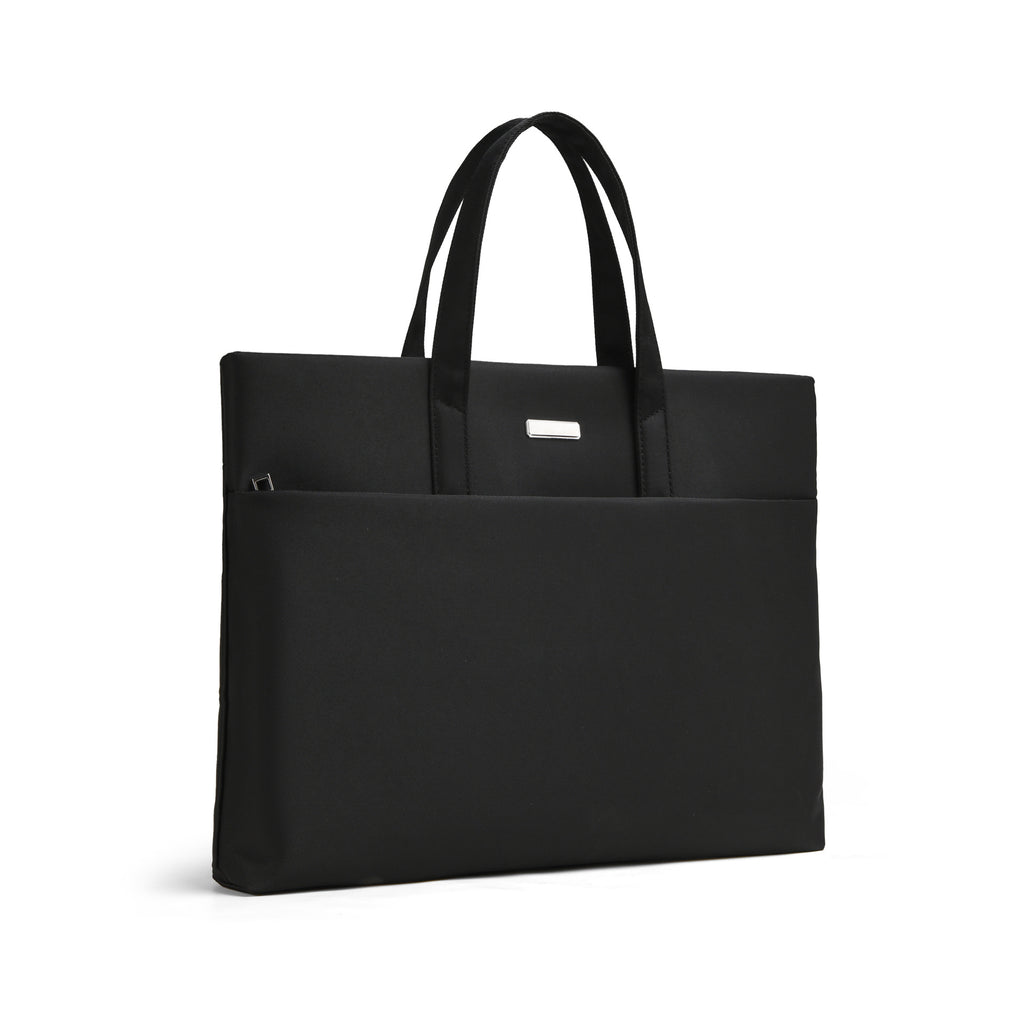 Portable file bag Business nylon cloth Computer bag Zipper information bag Large capacity office meeting briefcase wholesale