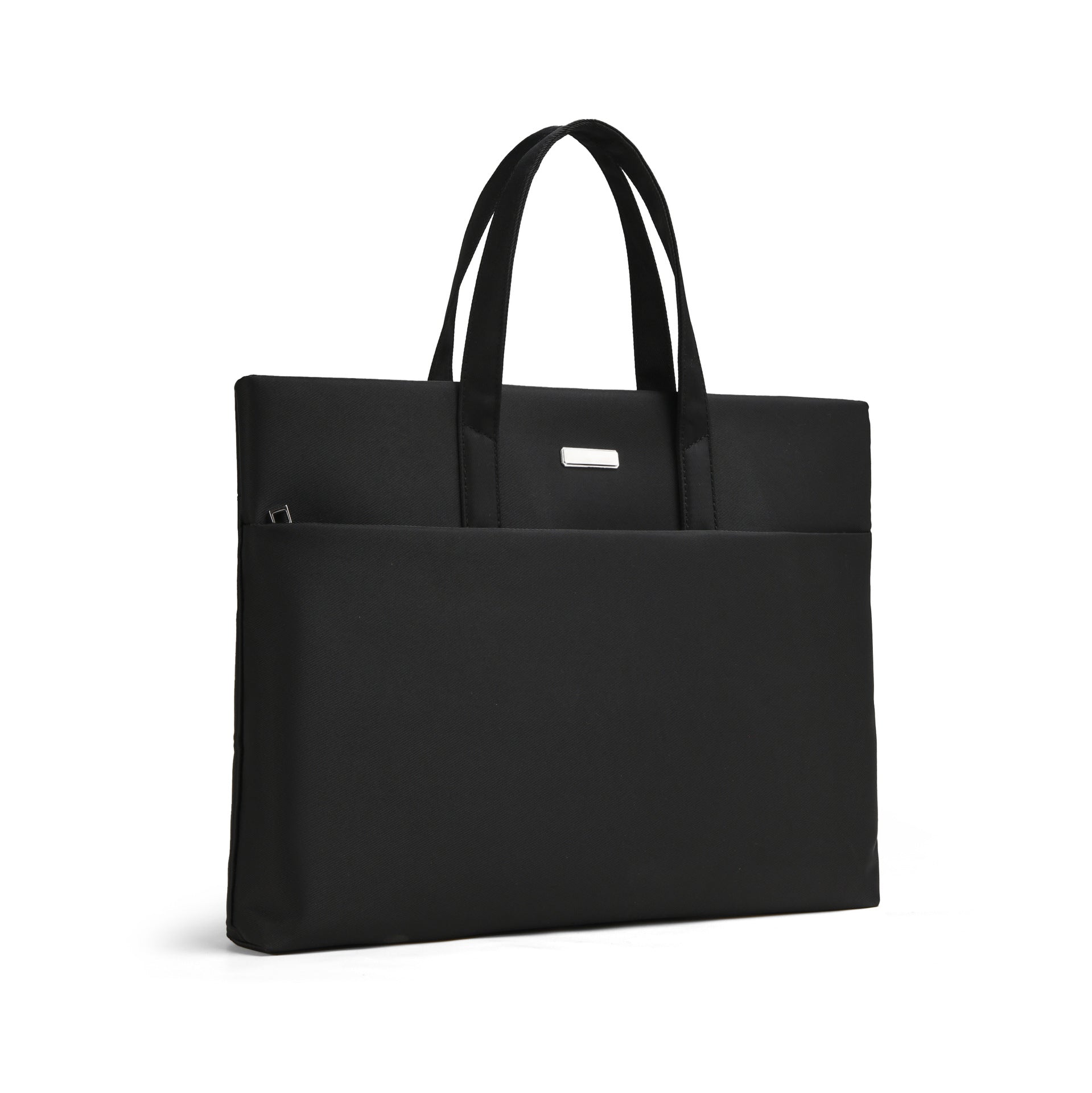 Portable file bag Business nylon cloth Computer bag Zipper information bag Large capacity office meeting briefcase wholesale