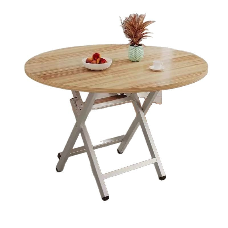 Foldable table dining table for home small table outdoor portable stall small apartment rental house simple dining square table
