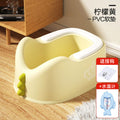 Dinosaur model-pvc model-lemon yellow + water thermometer