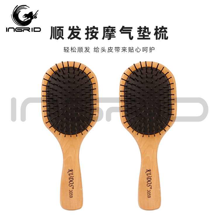 Style Curly Hair Comb Hair Tools Wooden Air Cushion Comb Scalp Massage Comb Anti-static Shun Hair Airbag Comb