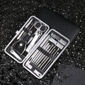 19-piece manicure set: nail clippers, beauty & pedicure care kit, eagle mouth pliers tool wholesale