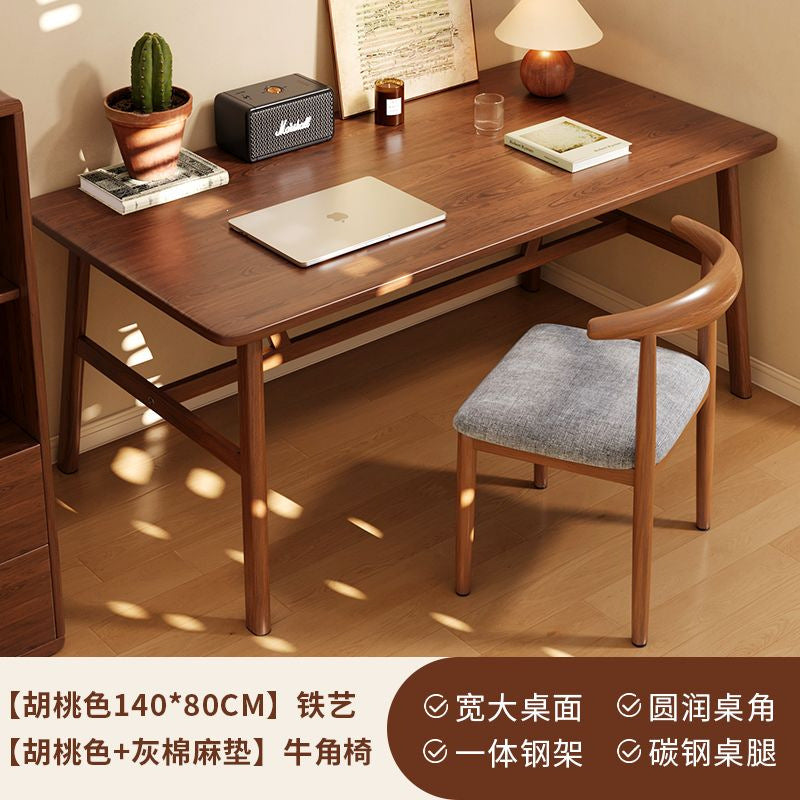 Computer desk bedroom for home desk office table girl casual workbench rectangular simple rental house table and chair