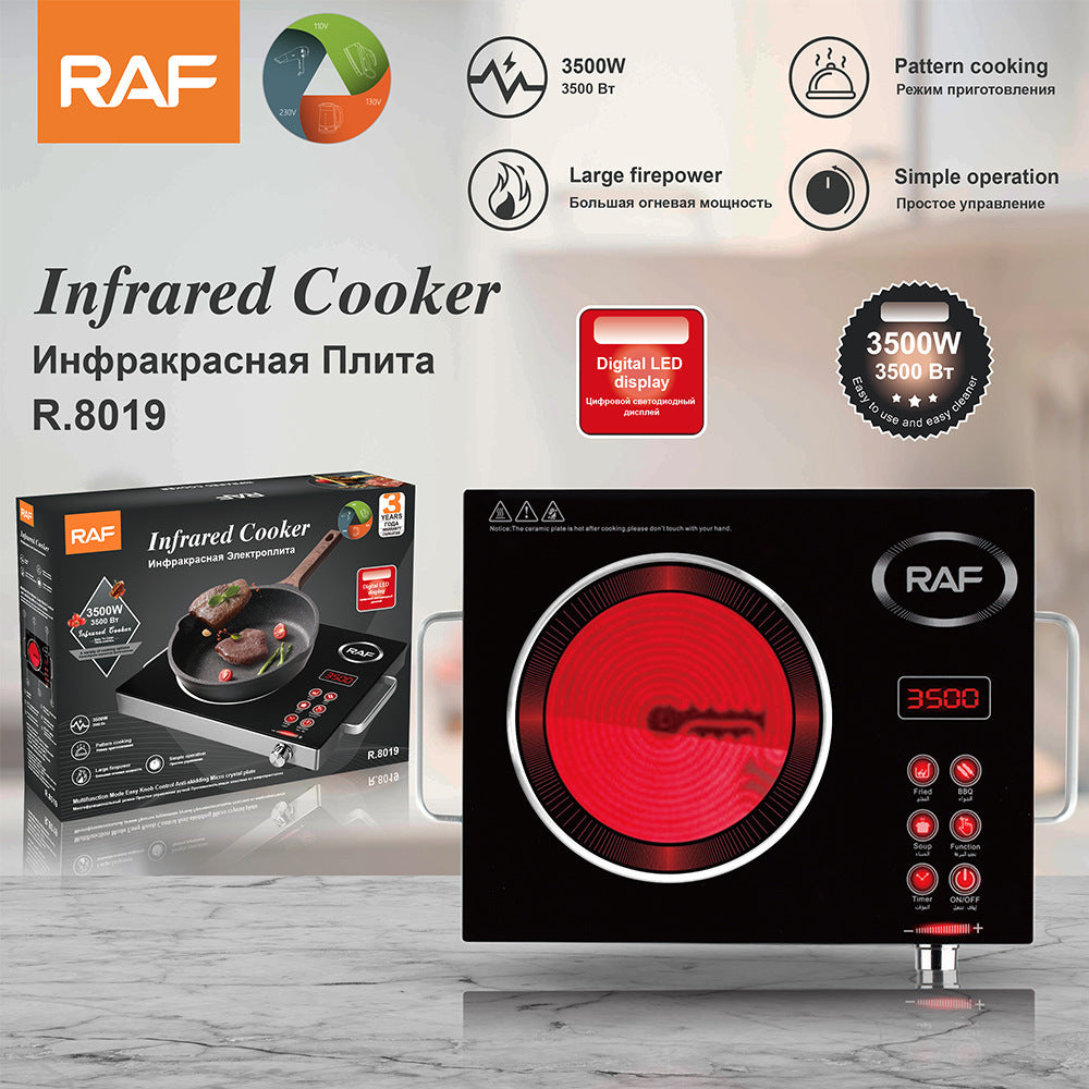 Us/eu standard ceramic cooktop, high-power cross-border hot pot & stir-fry induction cooktop, countertop electric stove