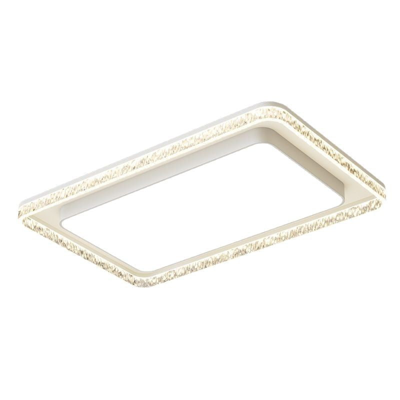 Living room light luxury high-end Italian minimalist modern living room main light rectangular ceiling light whole house lighting package