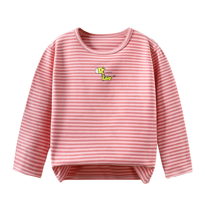 Kids german velvet suitheattechfall and winter pajamas for middle and large children, thickened bottom for men and women, home autumn clothes and autumn trousers