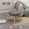 Pulley low stool with universal wheel small stool for home beautiful sewing kids toddler changing shoes wiping floor coffee table baby round stool