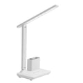 Led foldable usb rechargeable desk lamp - eye protection, smart pen holder, reading light for dorm room, student use