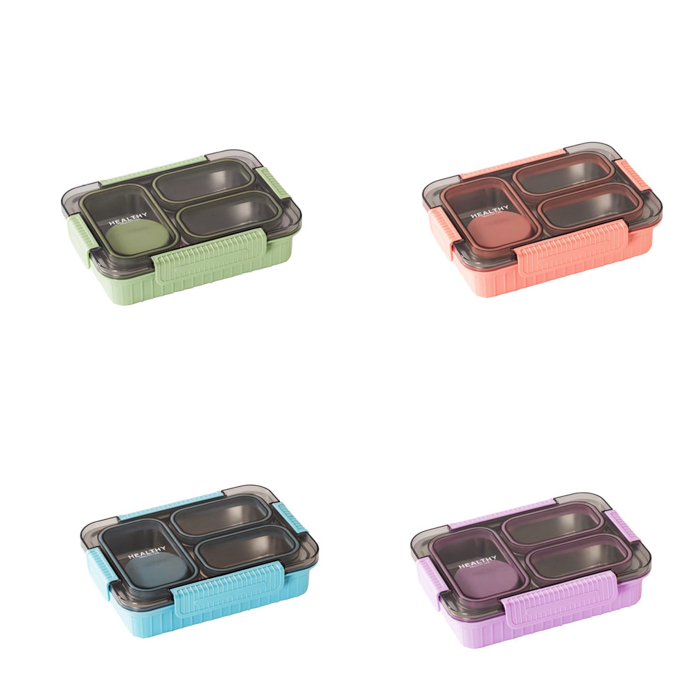 304 stainless steel insulated lunch box - perfect for kids, office workers, and students. features divided compartments and microwave-safe heating