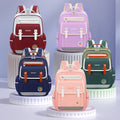 Factory direct: little yellow duck cloud elementary school backpack - available now! perfect for grades 1-6, boys and girls. spine-protecting, lightweight design for kids
