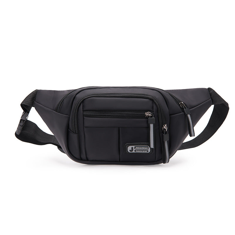 Fashion Trend Fanny Bag Sports Waterproof Crossbody Bag Outdoor Men's Breast Bag Multifunctional Mobile Phone Bag Unisex