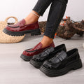 spring new arrival: plus-size chunky sole loafers for women (sizes 35-43). wholesale available. dropshipping to  and