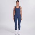 New racerback sports bra set - barely-there feel, compression fit, quick-dry, butt-lifting yoga outfit for outdoor running and fitness