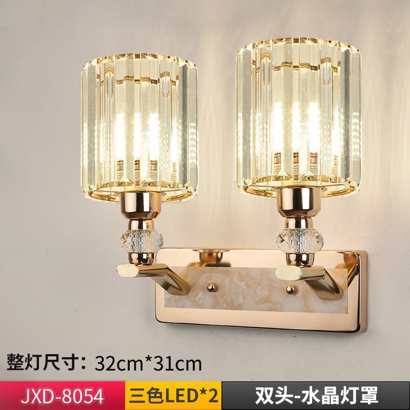 Zhongshan lighting  new wall sconce - bedroom bedside lamp, living room, dining room, tv background wall lighting, hallway stairway