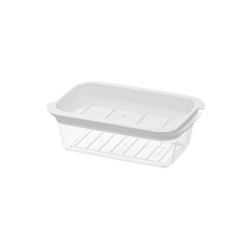 Refrigerator storage box Sealed fresh-keeping box Food grade freezer special meat frozen meat box Fruit food packing box