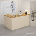 Clothing store small front desk cashier company bar table beauty salon reception counter computer desk office desk