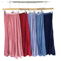 Chicsweeteasiest for match skirt women's frenchhigh waistslimming looka fairy skirt medium long pleated draped skirt