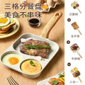 Three-in-one breakfast pot, flats frying pan, non-stick pan, egg burger pan, for home pancake omelette handy gadget steak frying pan