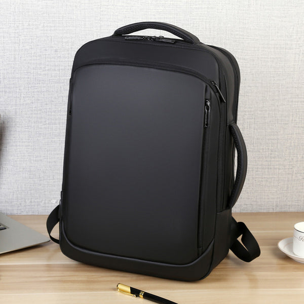 Large capacity backpack men's, multi-functional anti-splashing business computer bag USB charging backpack wholesale 15.6 inch