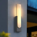 Outdoor cloud marble linear wall light - villa landscape courtyard wall lamp - waterproof gate wall sconce - garden balcony terrace lighting