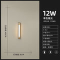 Outdoor linear wall light waterproof led minimalist villa gate pillar courtyard lamp modern minimalist luxury ultra-bright entrance light