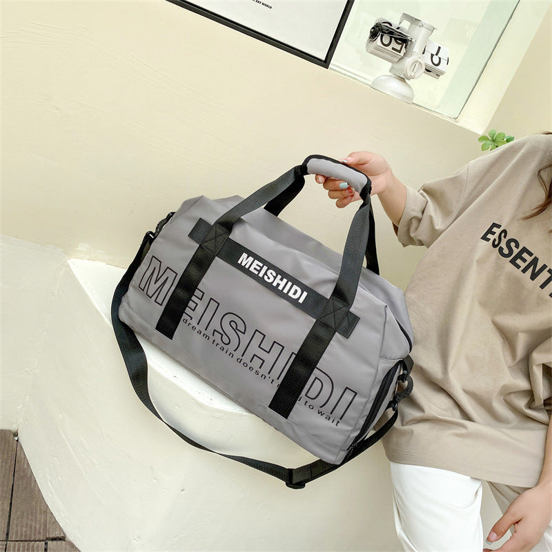 New fitness bag dry and wet separation men's and women's multi-functional travel bag portable outdoor sports swimming bag portable