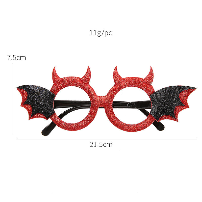 Halloween Pumpkin Glasses Kids Adult Ghost Festival Party Decorations Photo Props Funny Glasses Frames