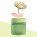 Flower humidifier desktop mini air conditioner silent small air office car home spray dormitory bedroom