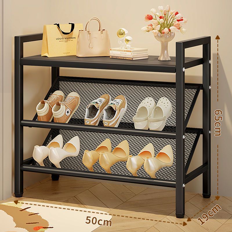 Ultra-slim multi-tier rotating shoe rack: the must-have storage solution for entryways and dorms. simple, modern design