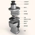 Multifunctional commercial vegetable cutter - potato, carrot shredder, vegetable dicer, fully automatic fruit slicer