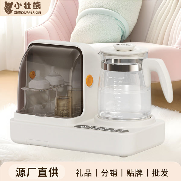 UV constant temperature kettle, bottle disinfection and drying, three-in-one milk conditioner, one-stop feeding table for infants