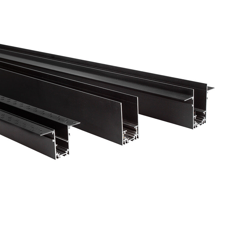 Magnetic track light borderless living room led spotlight shopping mall store surface mounted concealed without main lighting household G20