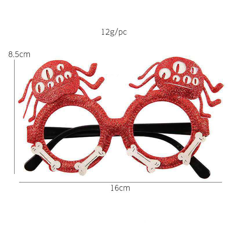 Halloween Pumpkin Glasses Kids Adult Ghost Festival Party Decorations Photo Props Funny Glasses Frames