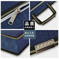 Portable document bag, office document bag, football pattern cloth conference bag, double-layer zipper bag, information bag, file bag printing