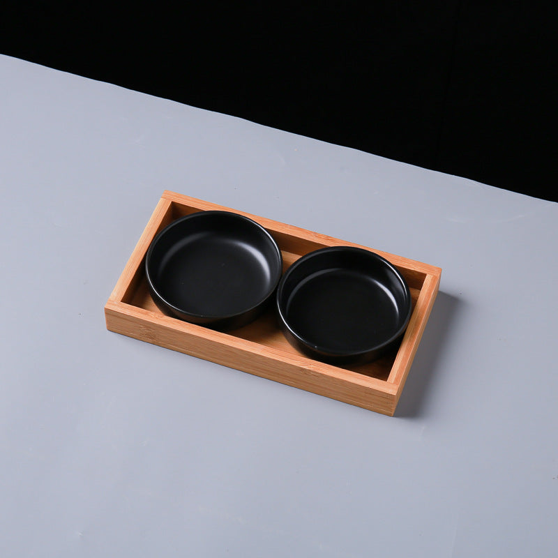 Flavor plate combination ceramic seasoning plate sauce small plate for home cold dish plate snack plate tray wholesale food grade