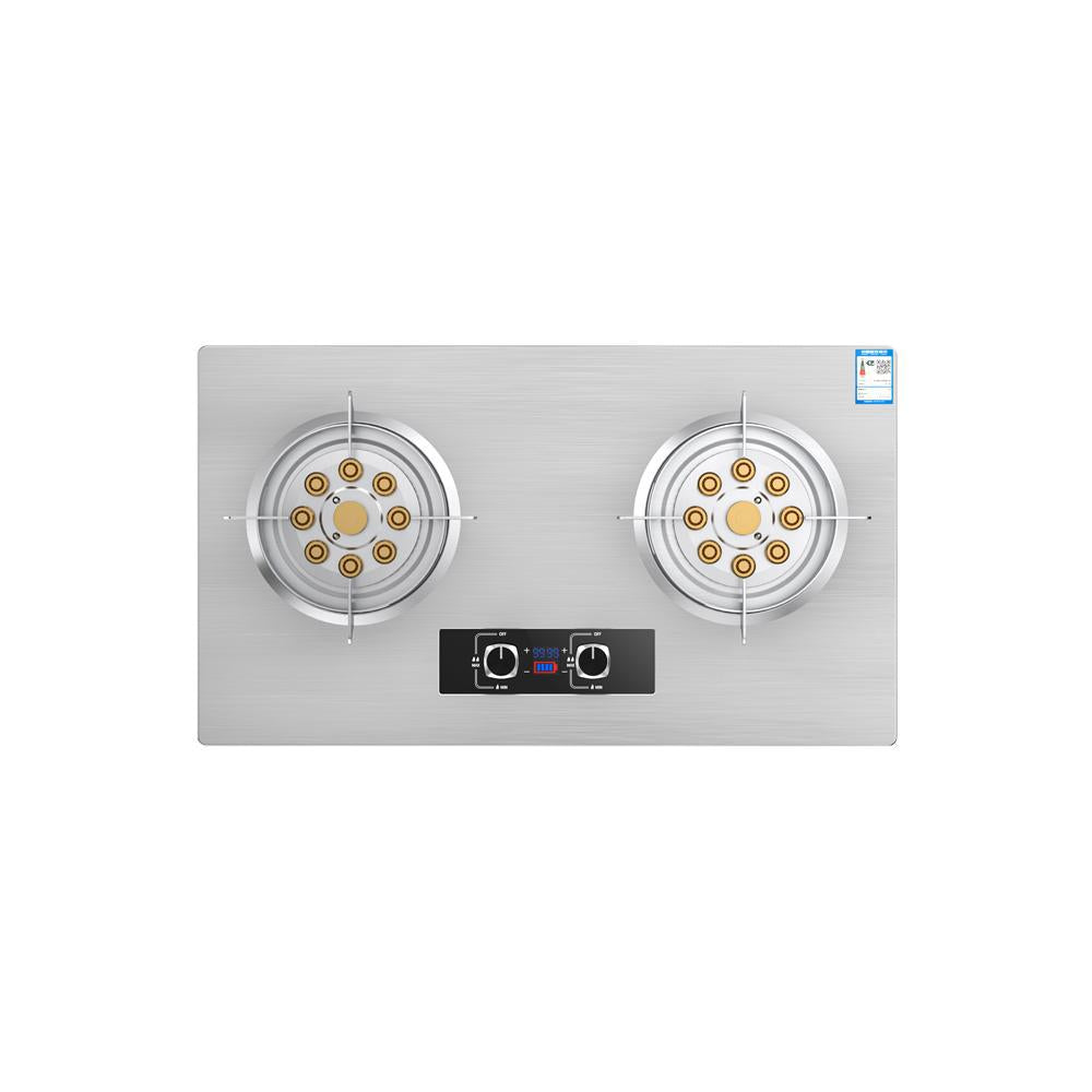 Wholesale high-power gas stove double burner home natural gas stove built-in lpg gas stove