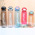 Factory custom large capacity plastic sports water bottle portable tumbler summer cross-border bounce lid direct drink cup