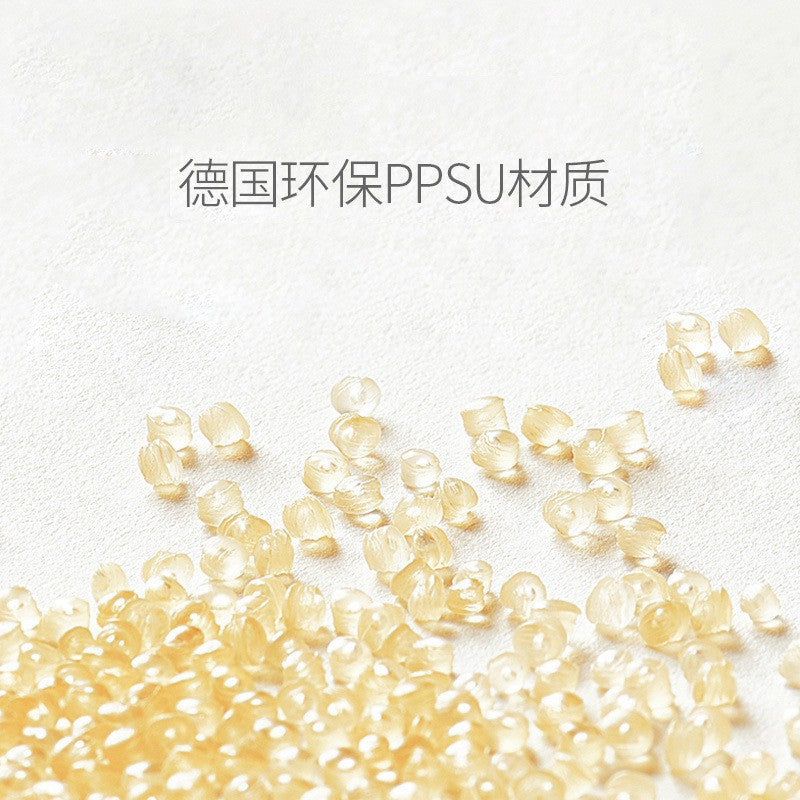 Newborn baby bottle, suitable for lying down feeding, ppsu wide-neck, shatter-resistant, anti-colic, weaning, small capacity, customizable