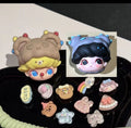 Girl's matching set with rainbow bunny