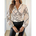 code new arrival  original women's fashionelegantv necklong sleevesshirt