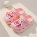 Eva squishy sandals for boys and girls - cartoon design, thick sole, non-slip, perfect for summer outdoor wear