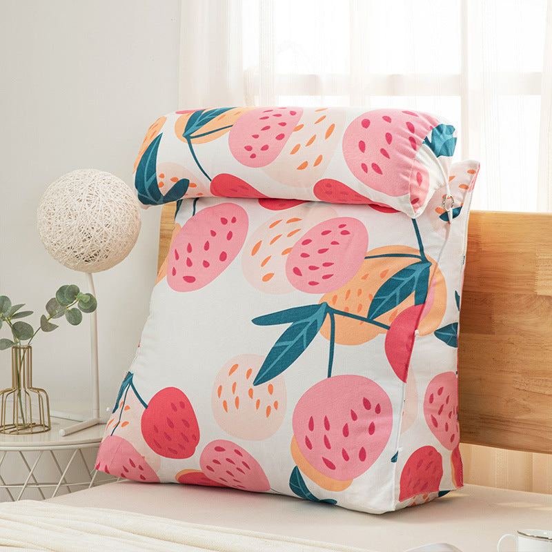 Multifunctional bed cushion bedside soft backrest office lumbar pillow tatami sofa waist cushion wholesale