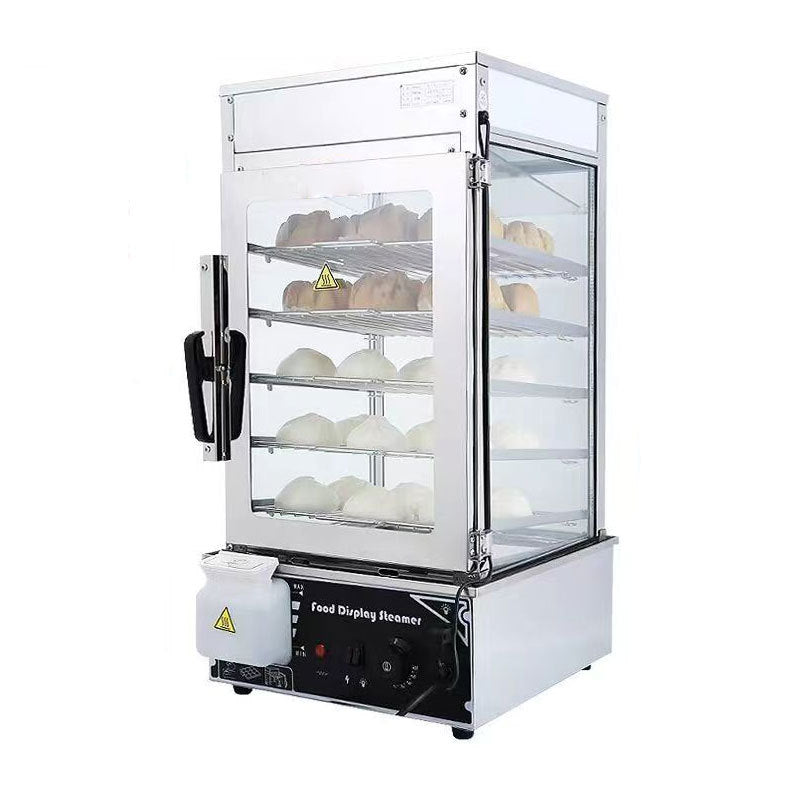 Steamed bun machine commercial breakfast shop steamed bun machine convenience store steamed bun machine steamed bun cabinet stove bun insulation display cabinet