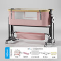 Aluminum alloy wood grain-light pink-type a [4d air fiber washable mattress]