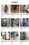 Women's denim jumpsuit -  cross-border women's fashion streetwear multi-pocket overalls - relaxed fit straight leg