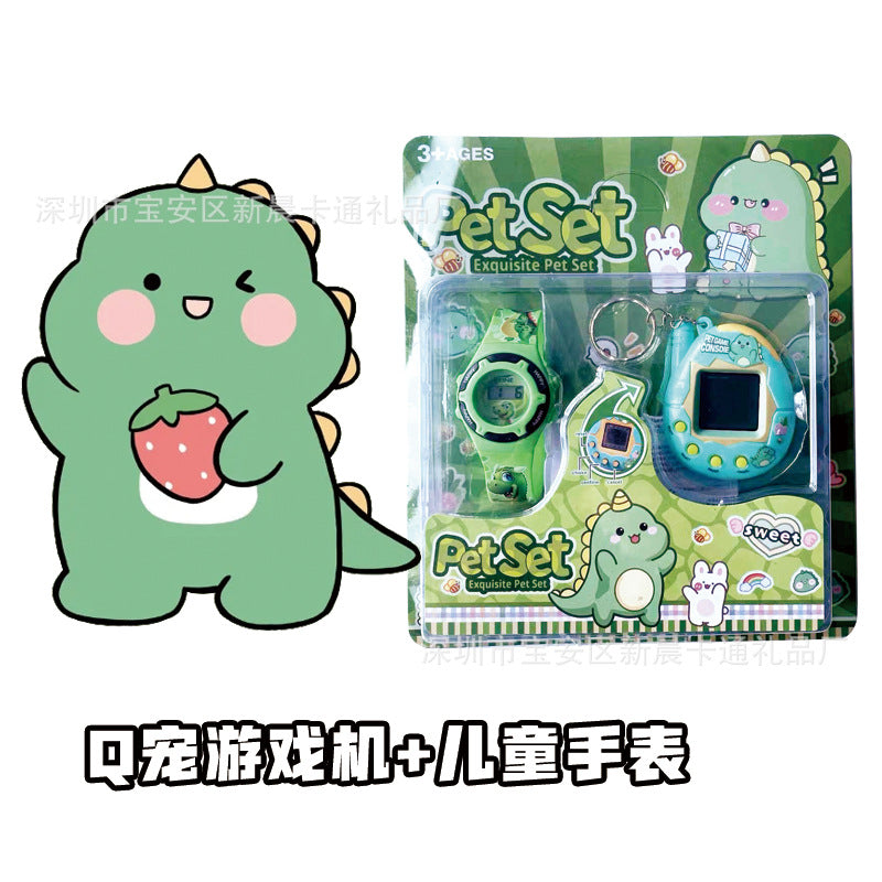 Children's educational toys douyin game console pet game console handheld small classic nostalgic street stall cross-border wholesale