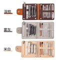 High-quality 20-piece carbon steel anti-splash nail clipper set - angled tip nail clippers for home grooming