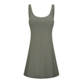Spring/summer new two-piece look anti-exposure tennis skirt - high-stretch, comfortable, built-in bra pad, sports & outdoor yoga wear dt200