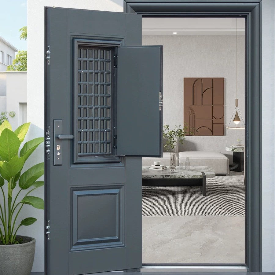 Factory direct sales wholesale security door 7cm entrance door middle door mother-in-law entrance door rental house engineering door