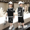 Boys' short-sleeve t-shirt - summer  new collection - kids' summer apparel - trendy street style - boys' t-shirt